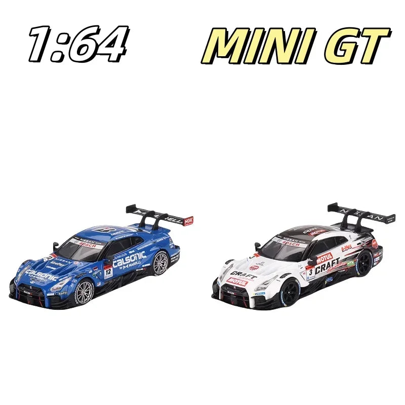 1:64 Nissan GT-R Nismo GT500 SUPER GT Diecast Alloy simulation car