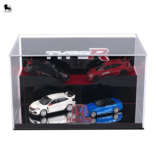 TimeMicro&MoreArt 1/64 HONDA theme car model stereo display scene