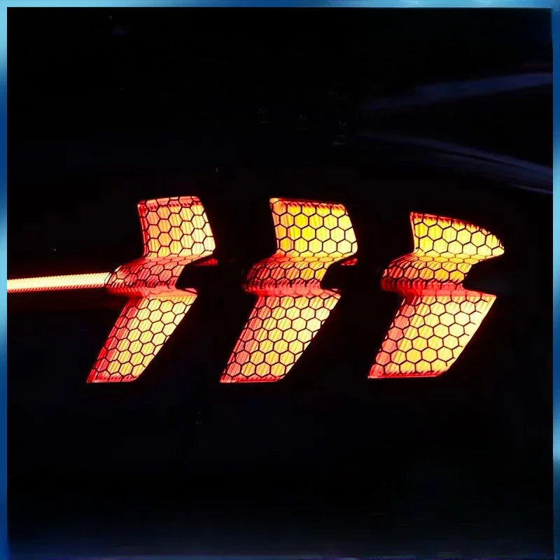 Tail Light Sticker for Ford Mustang Mach-E Honeycomb Cellular