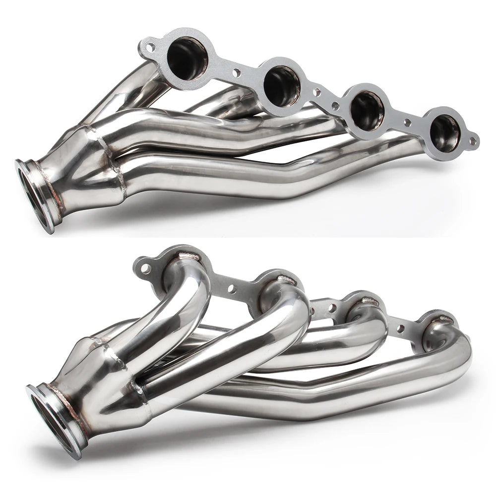 Stainless Stell Turbo Exhaust Conversion Swap Header Manifold Kit For