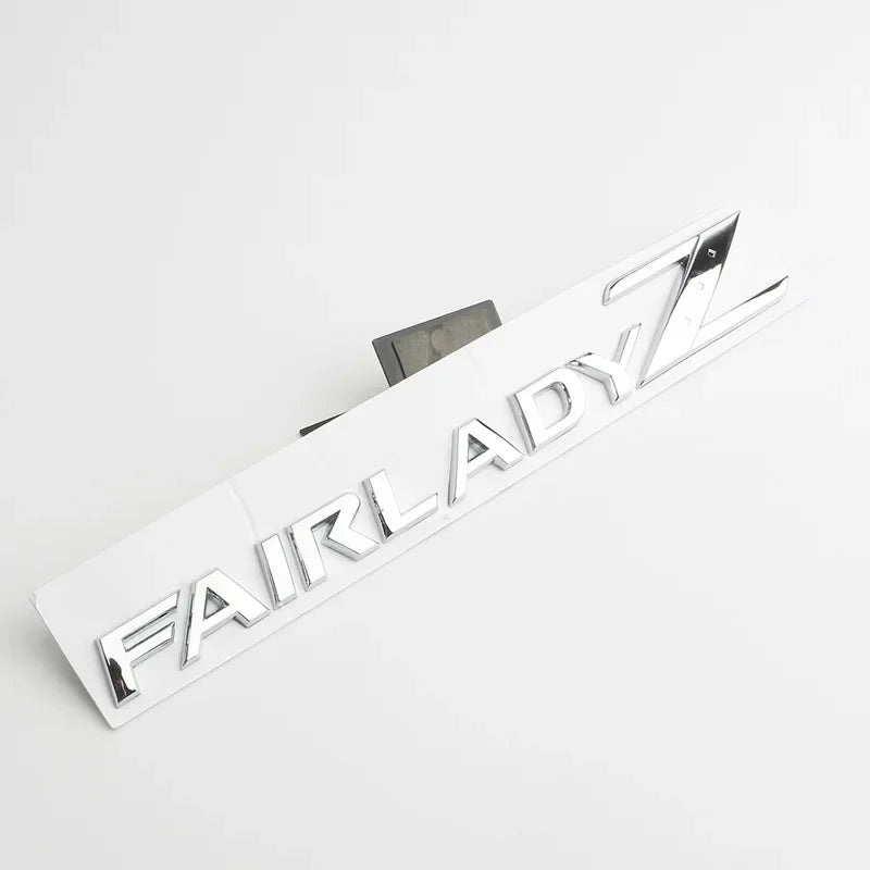 3D Letters Fairlady Z Logo Rear Boot Trunk Emblem Badge For Nissan