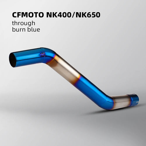 Slip On For CFMOTO NK400 NK650 NK 650 Elbow 51mm Motorcycle Exhaust