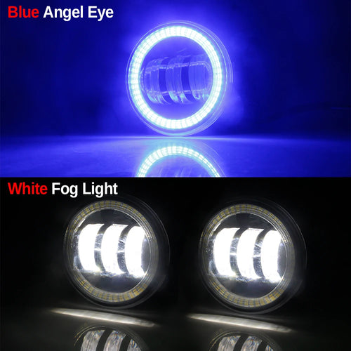 2 X Angel Eye Fog Light For Subaru Forester WRX STI Impreza XV BRZ