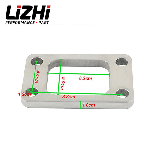 LIZHI RACING - 1 PCS Stainless Steel 304 T3 T3/T4 Turbo Manifold Inlet