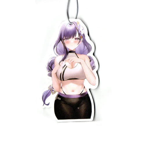 Sexy Tire Girl Pendant JDM Car Air Freshener Hanging Rearview Mirror