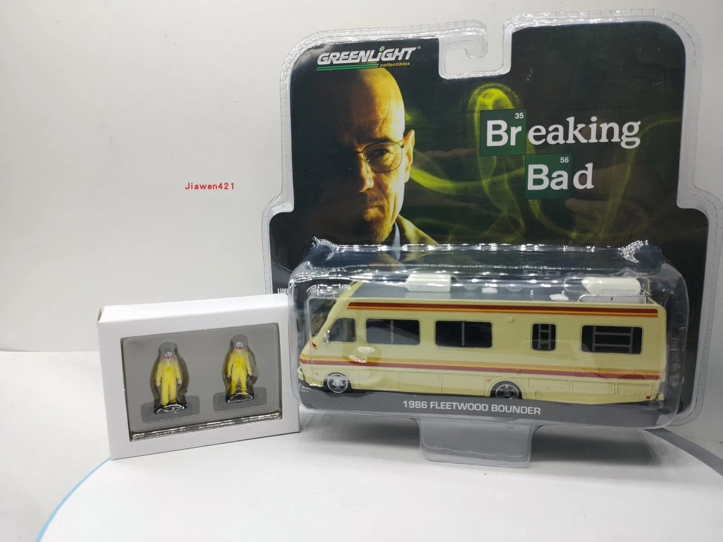 1:64 1986 Fleetwood BOUNDER Deadly Poison Master Bus Alloy Car Model