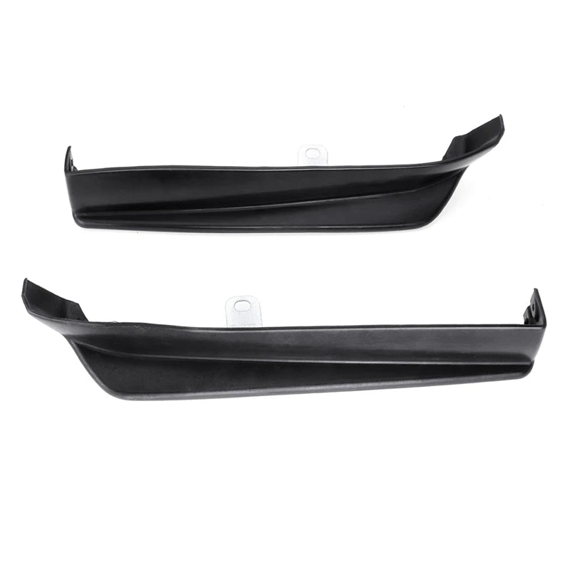 2X Car Rear Bumper Lip Aprons Spats Splitters Diffuser Canard