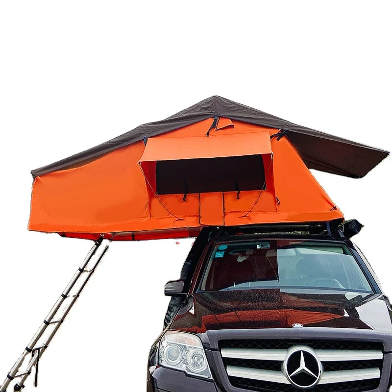 Waterproof Outdoor 3-4 Person Car Roof Top Tent for Trucks SUV Camping