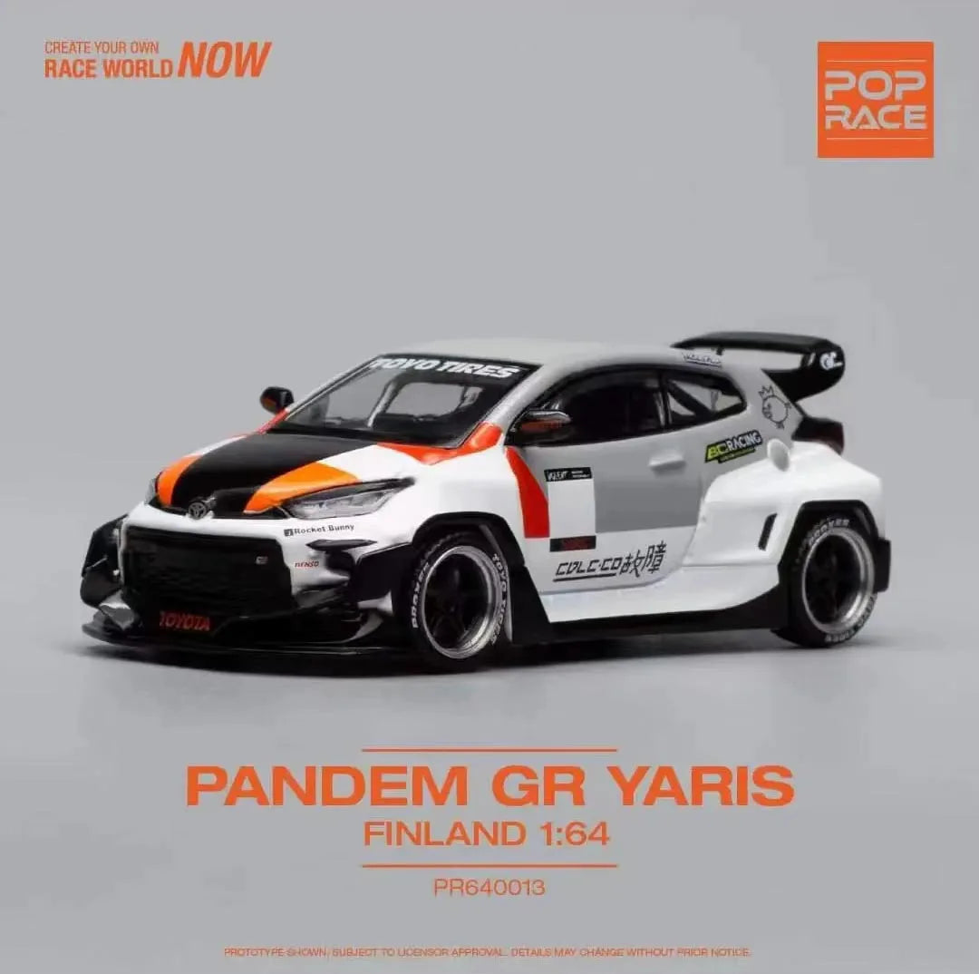 XCARTOYS POP RACE 1/64 SKYLINE GT-R V8 NSX GT3 EVA01 GR YARIS 992