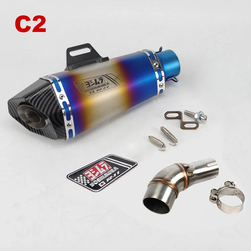 Slip-on for Yamaha R3 R30 MT03 R25 Exhaust Middle Link Pipe Yoshimura