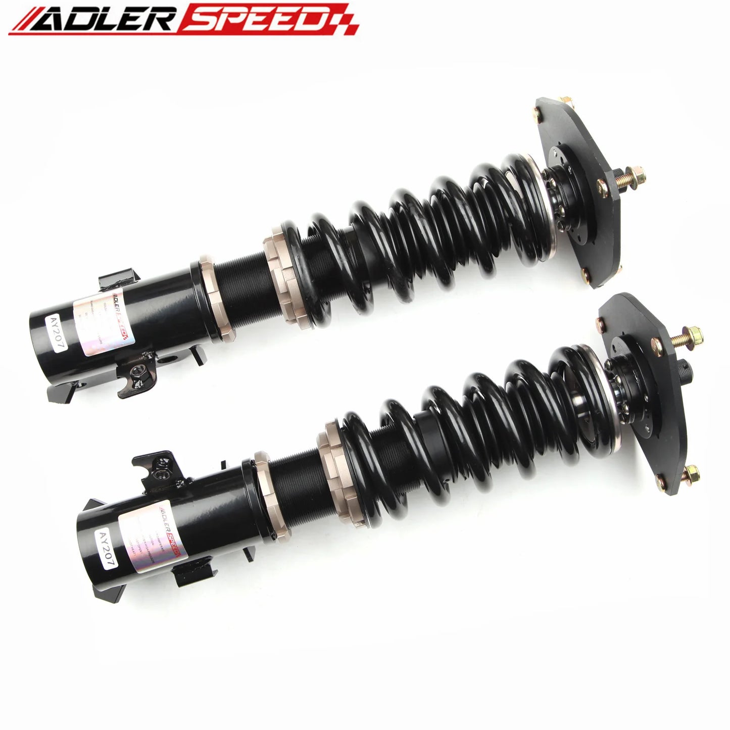 ADLERSPEED Adjustable Coilovers Lowering Suspension For Subaru WRX STI