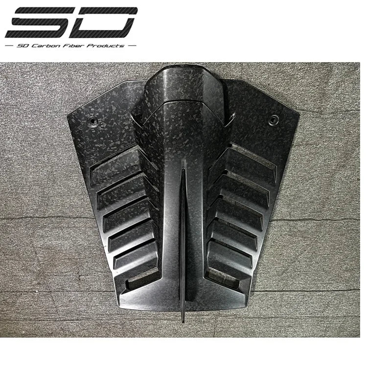 Sd Forged Carbon Rear Engine Cover Spoiler Bodykit For Lamborghini