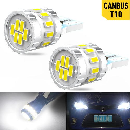 2pcs LED Clearance Light Lamp W5W T10 For Ford C-Max Fusion Focus