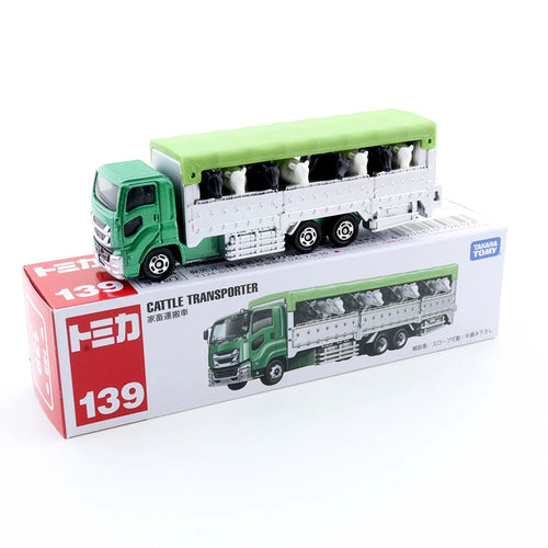 TAKARA TOMY Alloy Car Model TOMY Fire Truck Crane Mercedes-Benz Bus