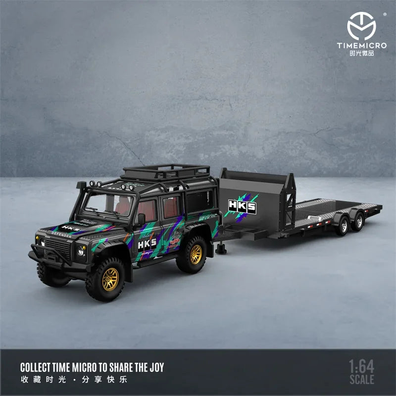 **Pre-Order** Time Micro 1:64 Land Rover Defender ADVAN / HKS