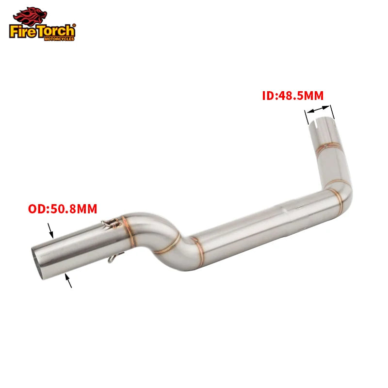 Slip On For Honda CBR600RR F5 2003-2017 51mm Exhaust Stainless Steel