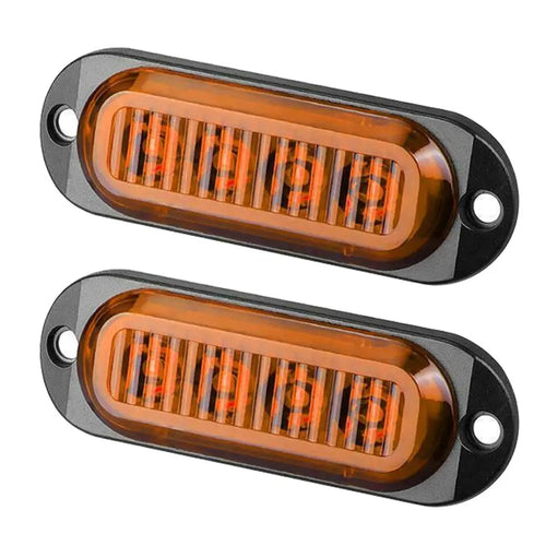 2pcs 4/6 LED 12V-24V Work Bar Light Driving Fog Light Off-Road SUV