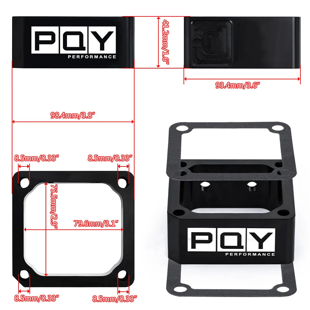 LIZHI - Intake Grid Heater Delete Spacer Air Intake Grille Heater