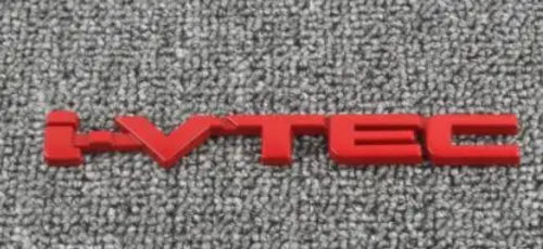 1X 3D VTEC iVTEC Metal Emblem Badge Decals Car Sticker for Honda cb400