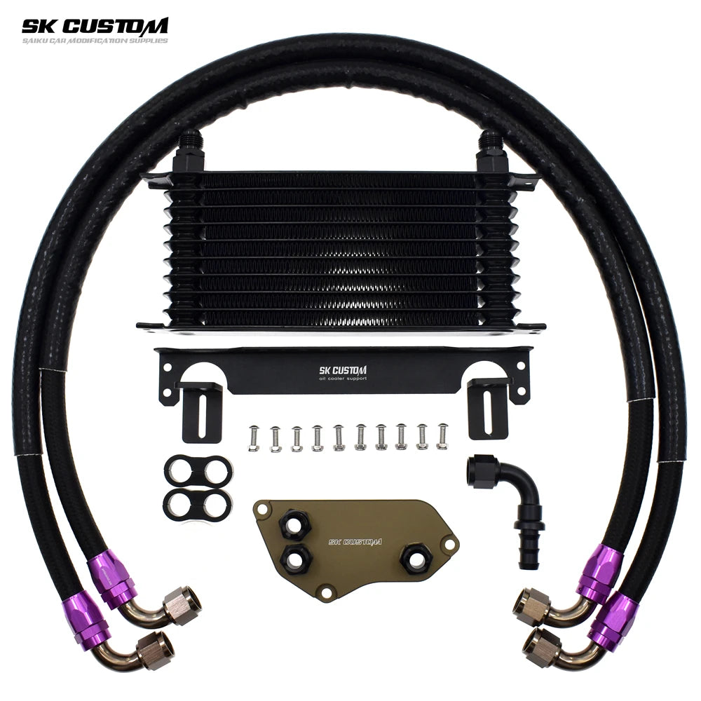 SK CUSTOM For BMW N20 N26 N51 N52 N53 N54 N55 Engine Oil Cooling Kit