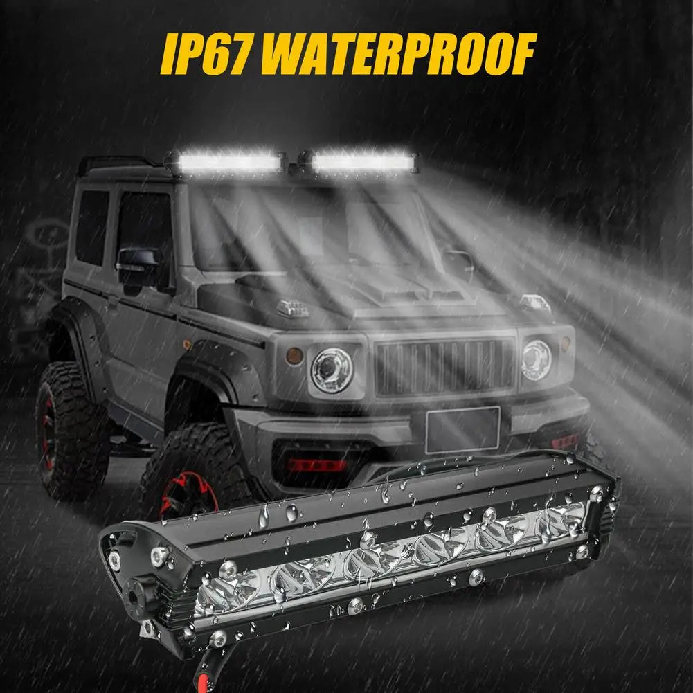 7" 18W Spotlight LED Work Light Bar Lamp 3600LM 6000K Driving Fog