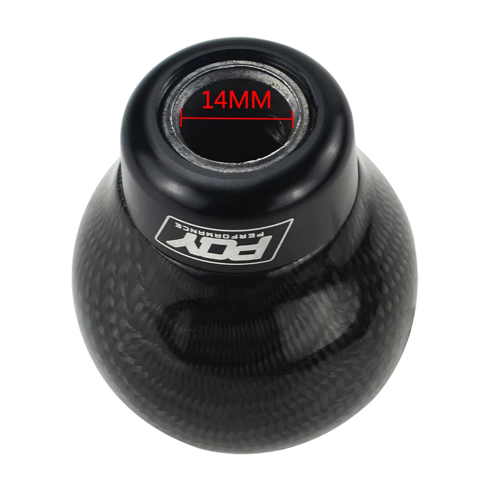 LIZHI RACING - Real Carbon Fiber Aluminum Gear knob Manual