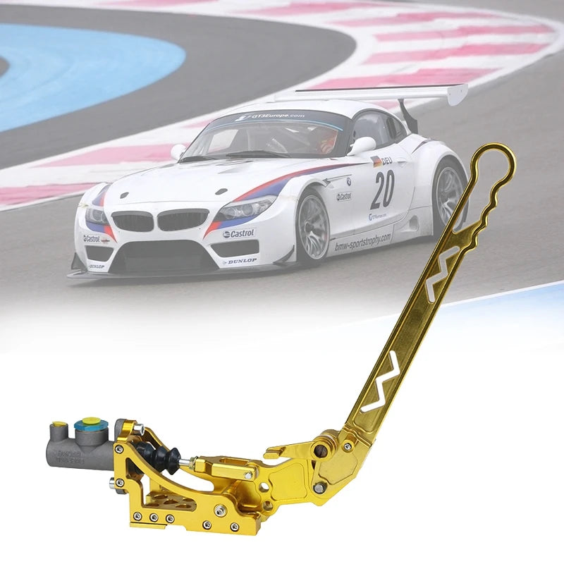 Universal Car Gold Hydraulic Racing Hand E Brake Drift Rally Handbrake