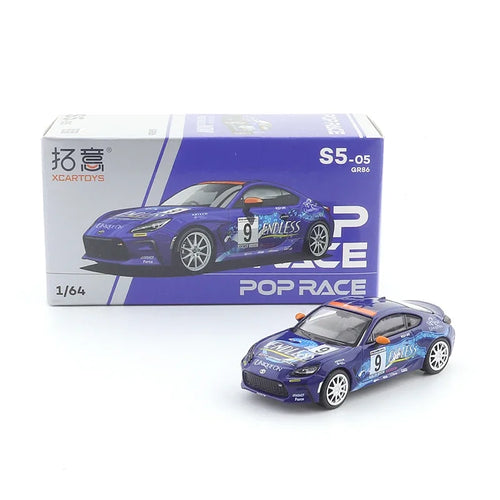 XCARTOYS POPRACE 1/64 Alloy Car Model Toy SKYLINE GT-R V8 NSX GT3