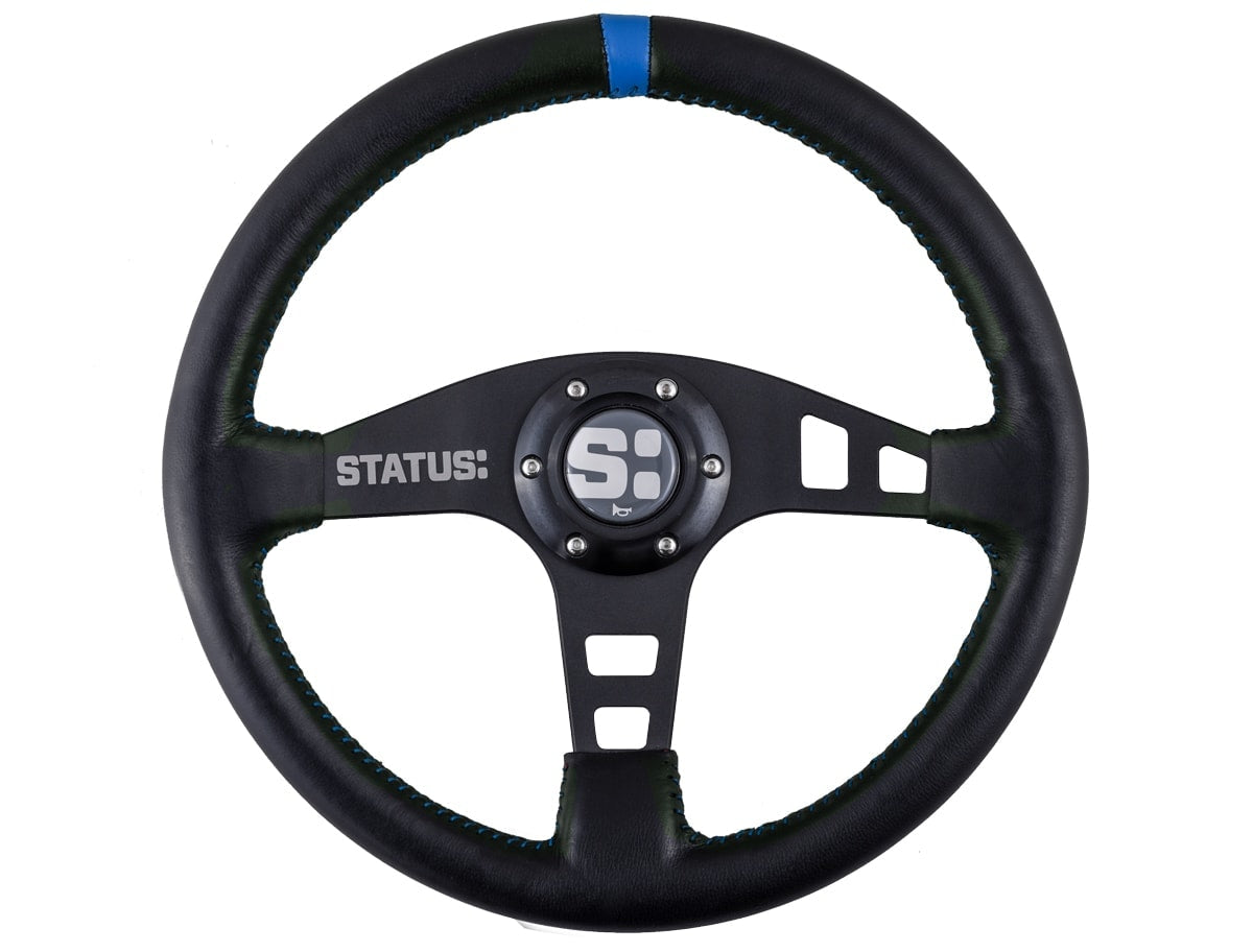 FLAT STEERING WHEEL – LEATHER