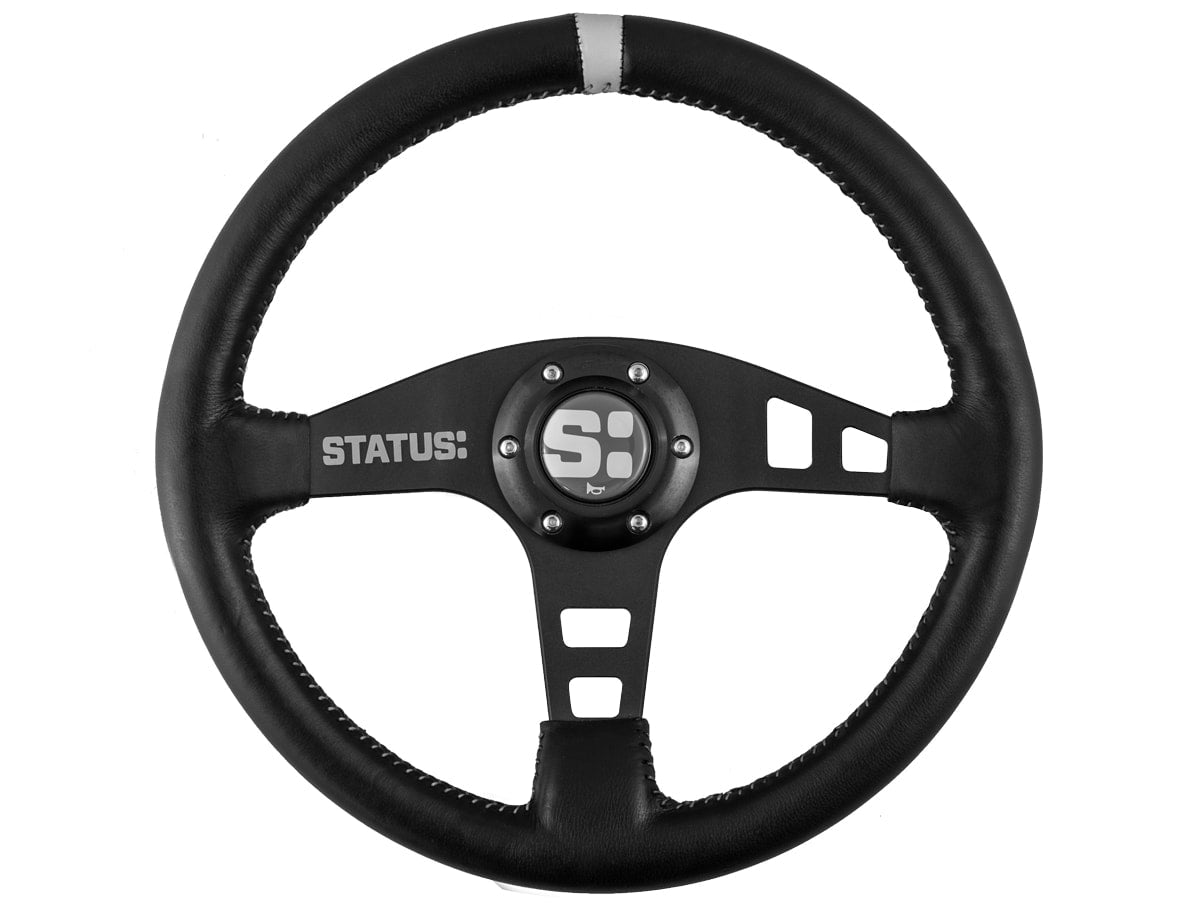 FLAT STEERING WHEEL – LEATHER