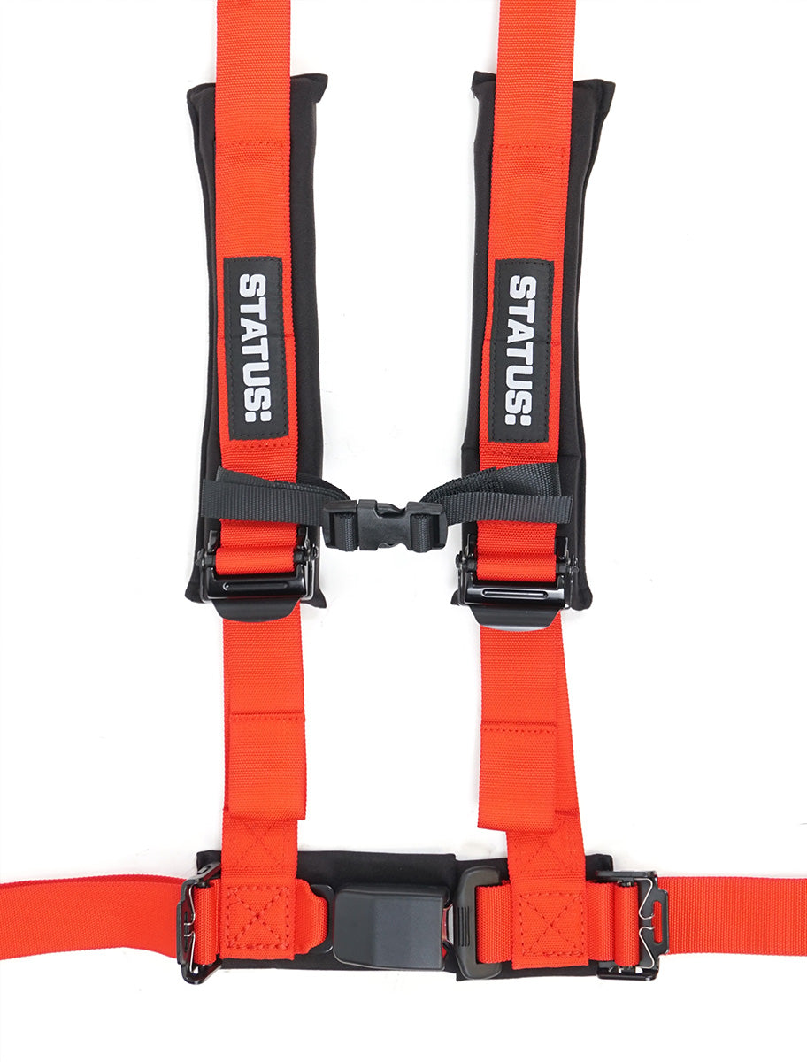 4-POINT HARNESS – RED