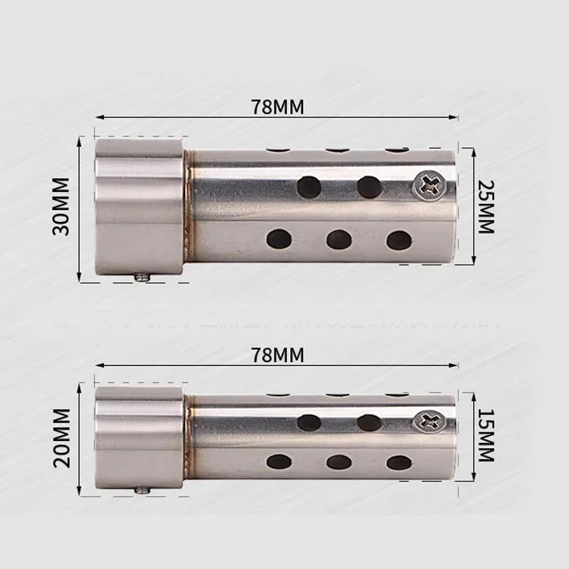 Universal End DB Killer 20mm  30mm for Motorcycle Exhaust Muffler