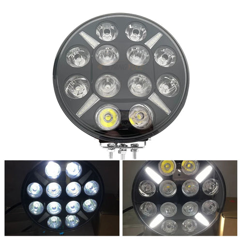 1PCS 9 Inch Round LED Light 120W Led Work Light for SUV ATV 4x4