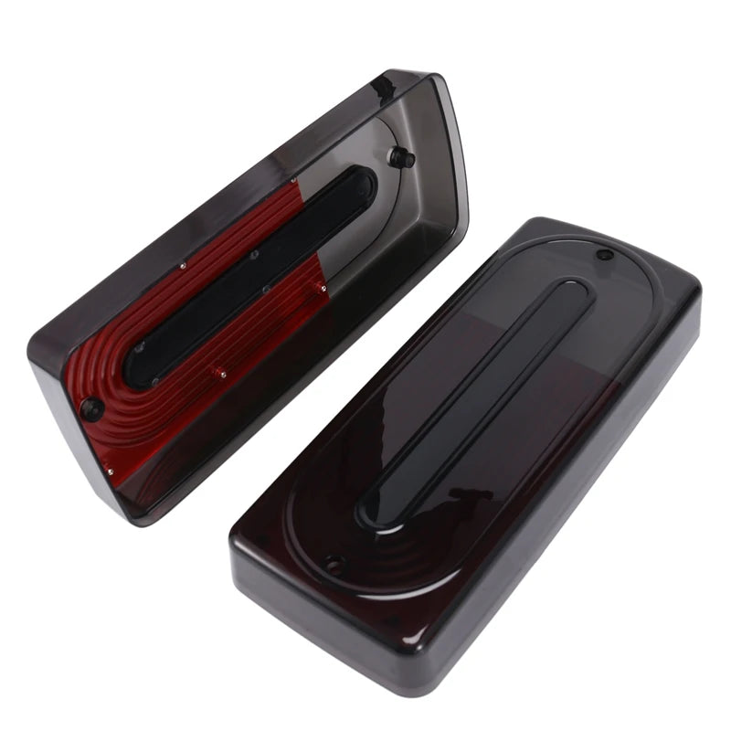 Smoked Black Car Rear Tail Light Cover Lenses For Mercedes Benz W463