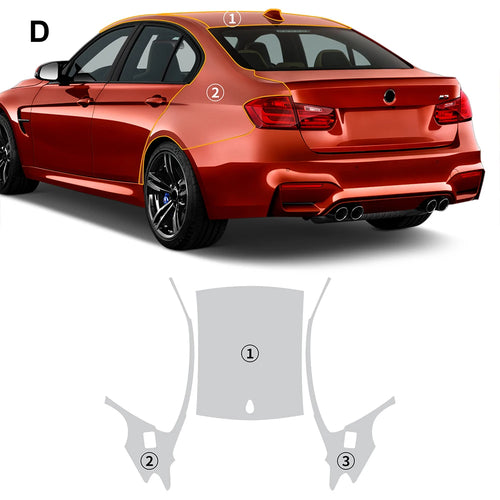 Tpu Car Paint Protection Film PPf for Bmw M3 Sedan/M3 CS F80 2014-2019