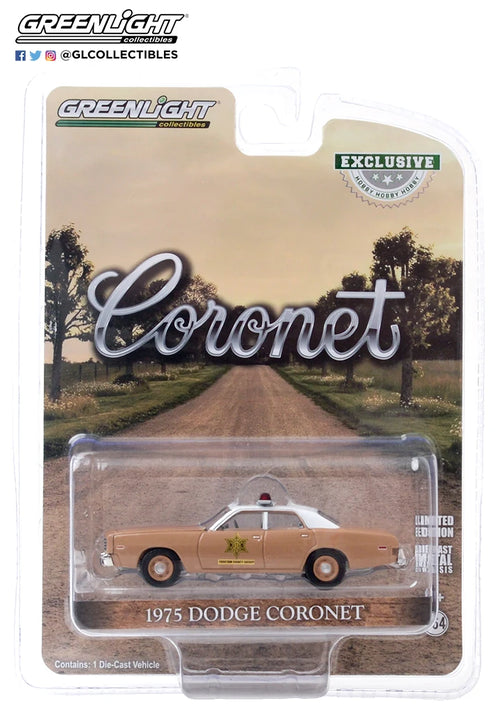 1:64 1975 Dodge Coronet  Diecast Metal Alloy Model Car Toys For  Gift