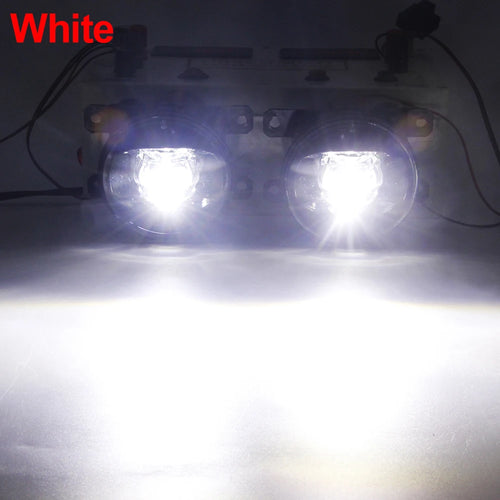 2 X LED Fog Light 30W 8000LM Car Front Bumper Fog Lamp For Subaru