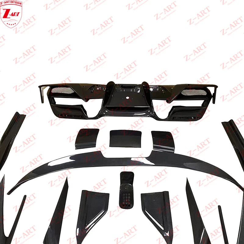 Z-ART F8 M Style Carbon Fiber Body Kit for F8 Carbon Fiber Aerokit for