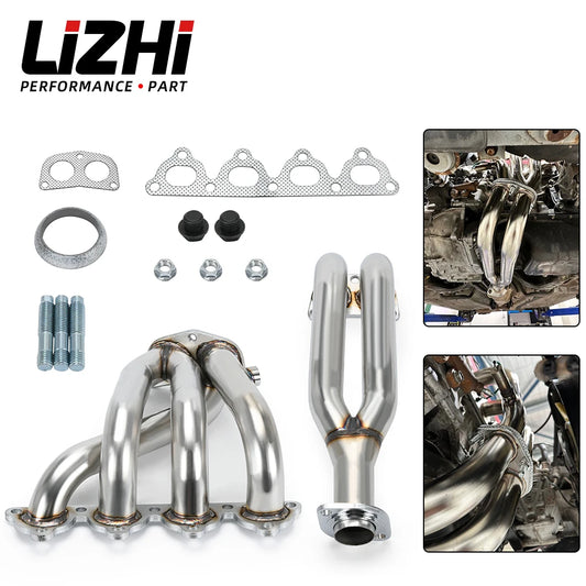 Stainless Steel Exhaust Manifold Header For 88-00 Honda Civic For