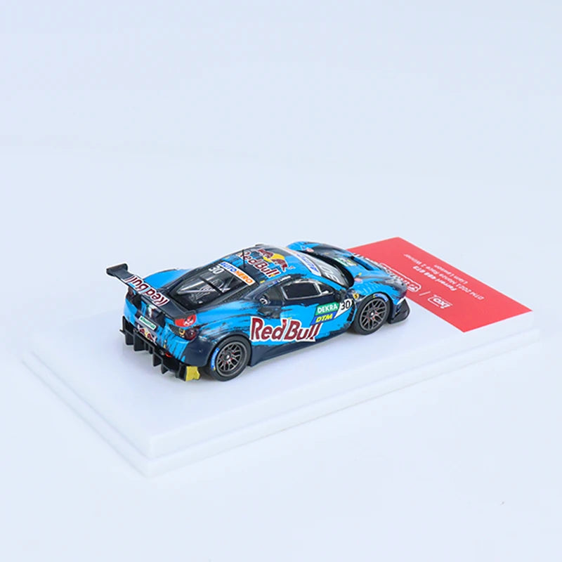 Tarmac Works 1:64 Model Car 488 GT3 DTM 2021 Monza Race 1 Winner Liam