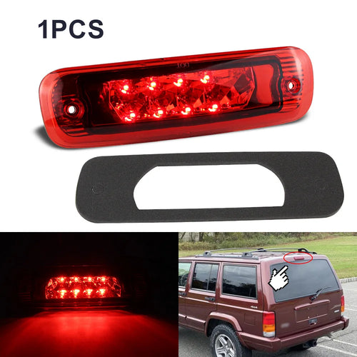 1Pcs Smoke RED Lens Car LED 3rd Third Brake Tail Light Rear High Mount