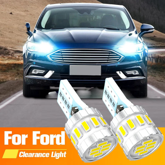 2pcs LED Clearance Light Lamp W5W T10 For Ford C-Max Fusion Focus