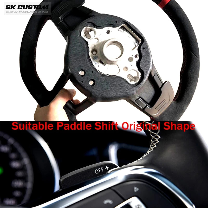 SK CUSTOM Steering Wheel Shift Paddle Extension For Volkswagen Golf 7