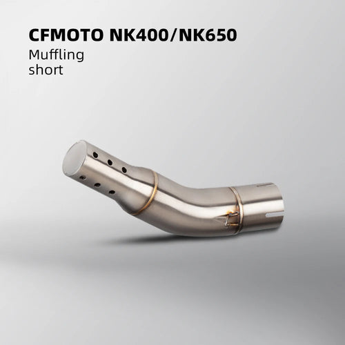 Slip On For CFMOTO NK400 NK650 NK 650 Elbow 51mm Motorcycle Exhaust