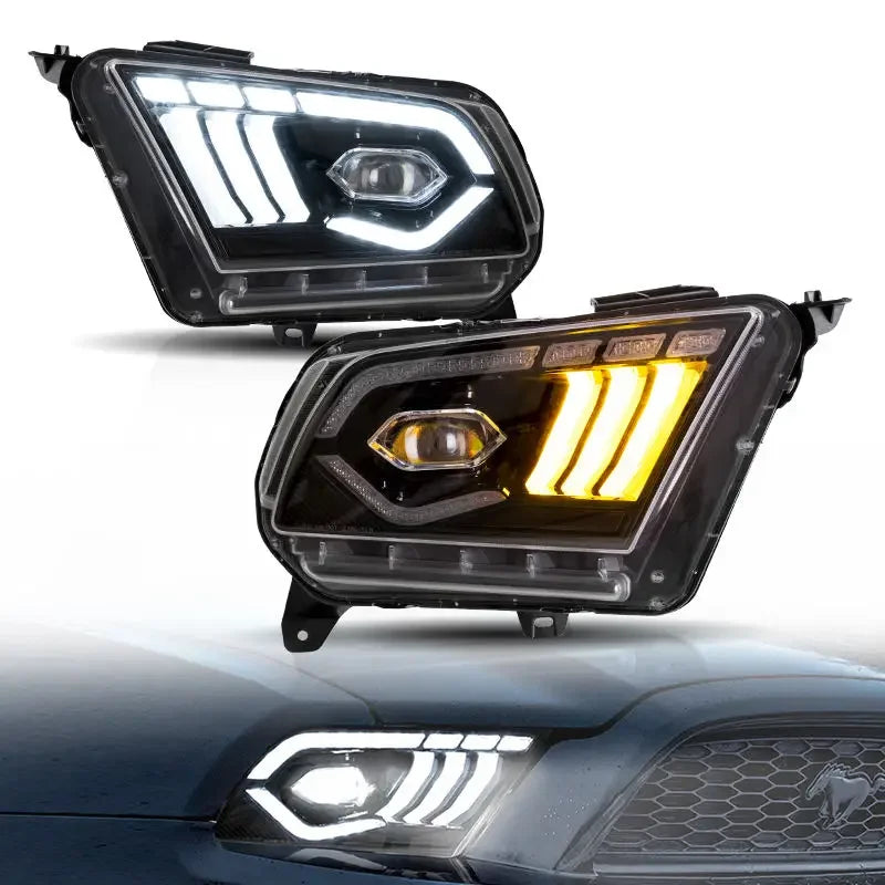 Wholesales Full LED Headlamp Turn Signal Car Head Light Front Lamp