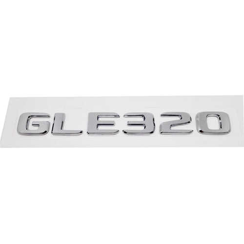 ABS Plastic GLE320 GLE350 GLE500 Trunk Rear Logo Badge Emblem Sticker