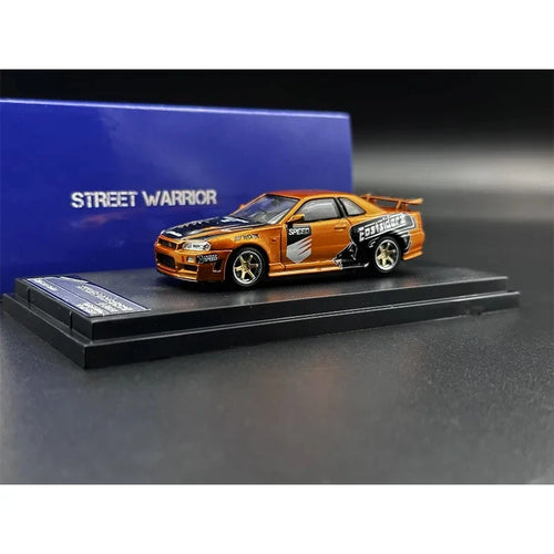 SW 1:64 E46 M3 HKS Diecast Diorama Car Model Collection Street Warrior