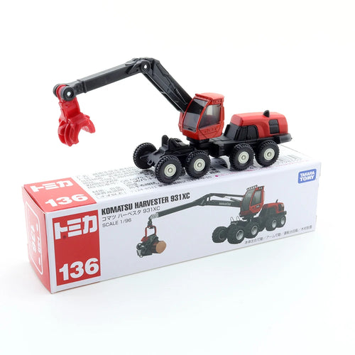 TAKARA TOMY Alloy Car Model TOMY Fire Truck Crane Mercedes-Benz Bus