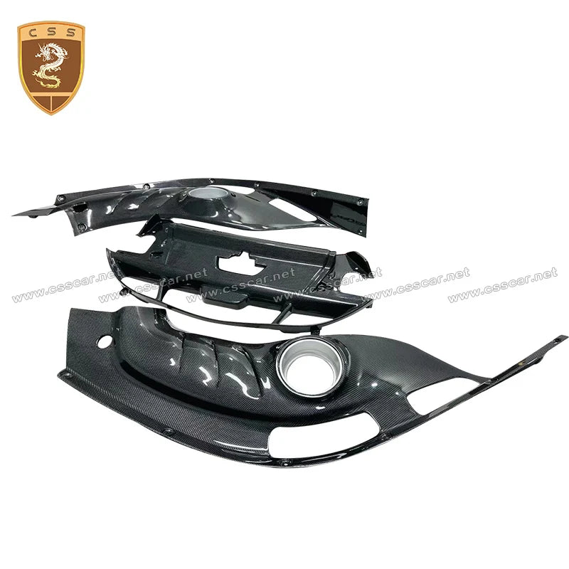 4Pcs Car Engine Interior Bay Panel Cover For Ferrari 296 GTB OEM Style