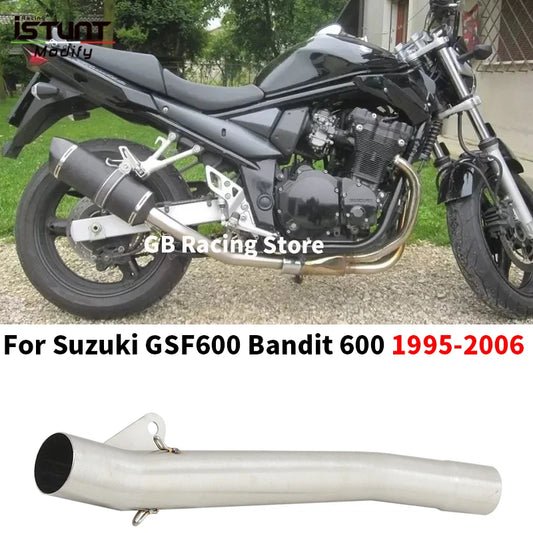 Slip On For Suzuki GSF 600 Bandit 600 1995-2006 Exhaust Pipe